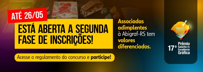 Segunda fase de inscrições do 17º Prêmio Gaúcho Sindi