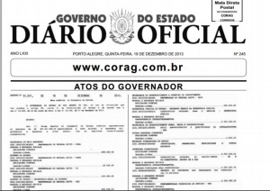 Reprodução/Diário Oficial