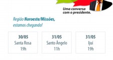 Regi&#227;o Noroeste/Miss&#245;es recebe Bate-Papo com o Presidente