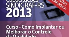 Novo curso do Sindigraf-RS aborda controle de qualidade