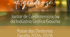 Abigraf-RS e Sindigraf-RS realizam jantar de confraterniza&#231;&#227;o da ind&#250;stria gr&#225;fica ga&#250;cha em 19/11