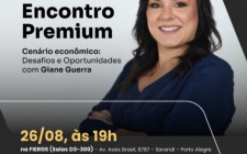 Participe do Encontro Premium com a palestra de Giane Guerra na Fiergs, em 26/08