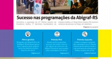 Edi&#231;&#227;o 295 do informativo Conex&#227;o Gr&#225;fica RS destaque o sucesso em eventos da Abigraf-RS