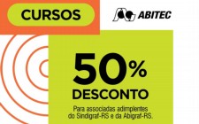 Inscri&#231;&#245;es abertas para cursos de forma&#231;&#227;o de gestores e lideran&#231;a com 50% de desconto para associadas Abigraf/Sindigraf-RS