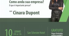 Interior do Estado recebe s&#233;rie de workshops com Cinara Dupont