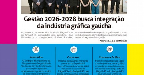 Informativo Conex&#227;o Gr&#225;fica RS passa a ter edi&#231;&#245;es bimestrais em 2026