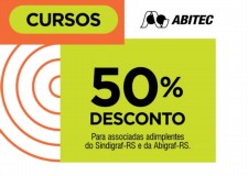 Cursos de impress&#245;es offset e digital t&#234;m 50% de desconto para associadas &#224; Abigraf-RS e ao Sindigraf-RS