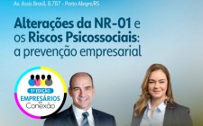 Sindigraf-RS realiza palestra sobre as altera&#231;&#245;es da NR-01 e os riscos psicossociais em 19/05